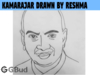 This is the Portrait of Kamarajar drawn by Reshma