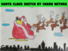 Santa claus drawn by Charu Nethra