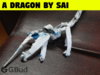 A paper dragon made by Sai