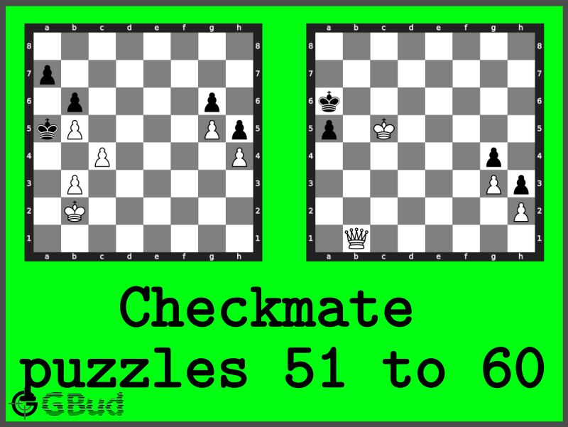 1500 Chess Puzzles in Two Moves Printable PDF With Answers 