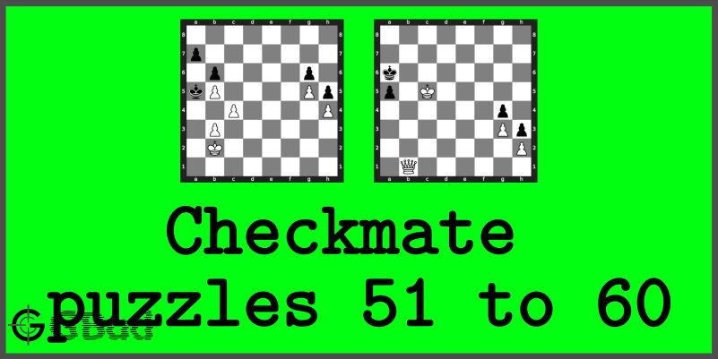 500 Chess Checkmate Puzzles in Three and Four Moves Printable