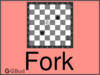 Fork in chess is attacking two or three pieces of opponent at the same time