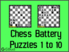 Chess battery puzzles 1 to 10
