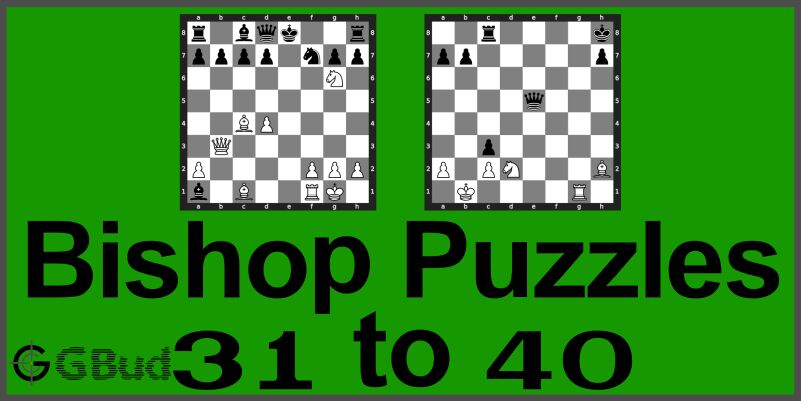 Medium Chess Puzzles 31 to 40