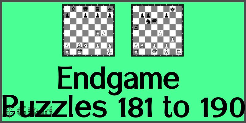 Chess Endgames for Kids