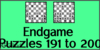 Solve the chess endgame puzzles 191 to 200. Train and improve your chess game, strategy and tactics