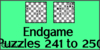 Solve the chess endgame puzzles 241 to 250. Train and improve your chess game, strategy and tactics