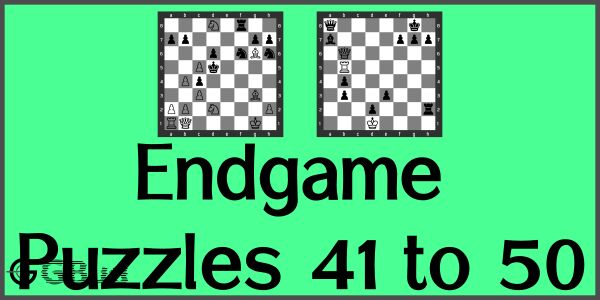 Pawn Endgame Puzzles