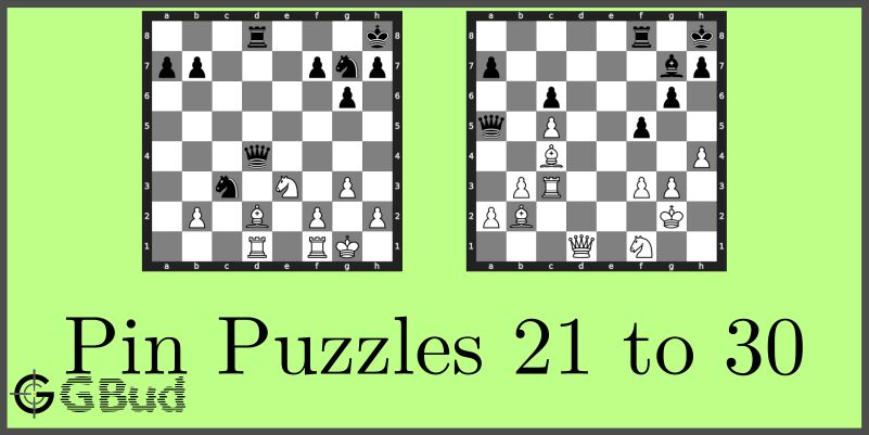 Chess Tactics – Pins