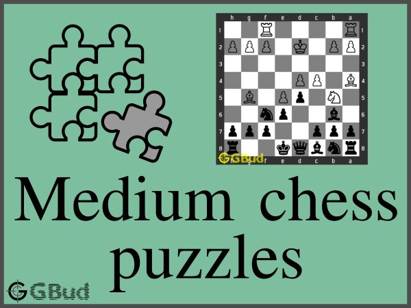 Medium chess Puzzles