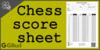 Download the free chess score sheet in pdf and word format