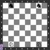 Knight's position at chess board