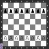 Pawn's position at chess board