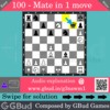 easy chess puzzle 100 chart 3