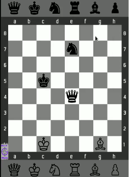 Remove chess pieces by dragging outside