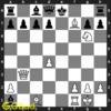 Bxf7# - Your bishop captures opponent's knight and checkmate. Opponent's king can't capture your bishop since it is supported by the queen in battery formation.. This is how you can mate in 1 move.