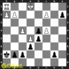 Initial board position of easy chess puzzle 0101