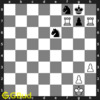 Solve this  easy chess puzzle 0044. Get the benefit of opponent's mistake