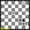 Solve this  easy chess puzzle 0103. Gain opponent's queen
