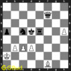 Initial board position of hard chess puzzle 0040