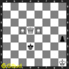 Qd5# - Queen moves along the diagonal and checkmate. Opponent's king can not move to c or e file due to the presence of the rooks