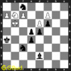 Nf1# - Knight gives the checkmate. Opponent's king has no free square to move. Your knight can not be captured. This is how you can mate in 3 moves