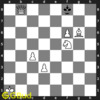 b8=Q# - Pawn is promoted to a queen and checkmate. This is how you can mate in 3 moves