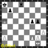 Qa5# - King can not move in eighth rank due to the attack of bishop. This is called Greko's mate