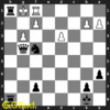 Rh1# - Rook moves in and mate. King can not capture the rook since the rook is in battery formation with another rook