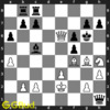 Nh4# - Knight moves to h4 and checkmate. Opponent's king does not have any free squares due to the attack from your bishops and queen. This is how you can mate in 2 moves