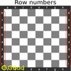 Row numbers at at chess board