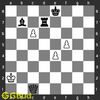 White pawn forks black rook and black bishop