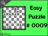 Easy chess puzzle # 0009 - Avoid check mate in one move