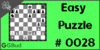 Solve the easy chess puzzle 28. Unpin your queen. Train and improve your chess game, strategy and tactics