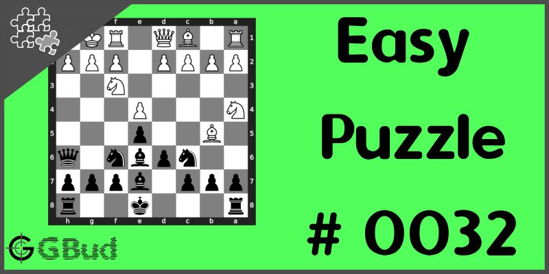 Easy Chess Puzzle # 0032