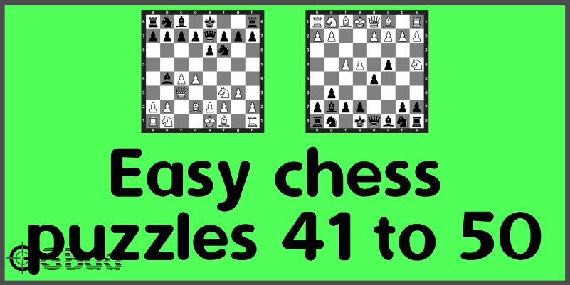 Free Chess Worksheets & Puzzles