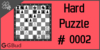 Solve the hard chess puzzle 2. gain a piece. Train and improve your chess game, strategy and tactics
