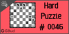 Solve the hard chess puzzle 46. Stalemate and draw. Train and improve your chess game, strategy and tactics