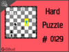 Hard  Chess puzzle # 0129 - Mate in 3 moves