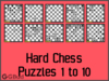 Hard Chess Puzzles 1 to 10