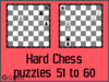 Hard Chess Puzzles 51 to 60