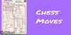 Download chart of How chess pieces move in pdf format in A0, A1, A2, A3 and A4 paper sizes.