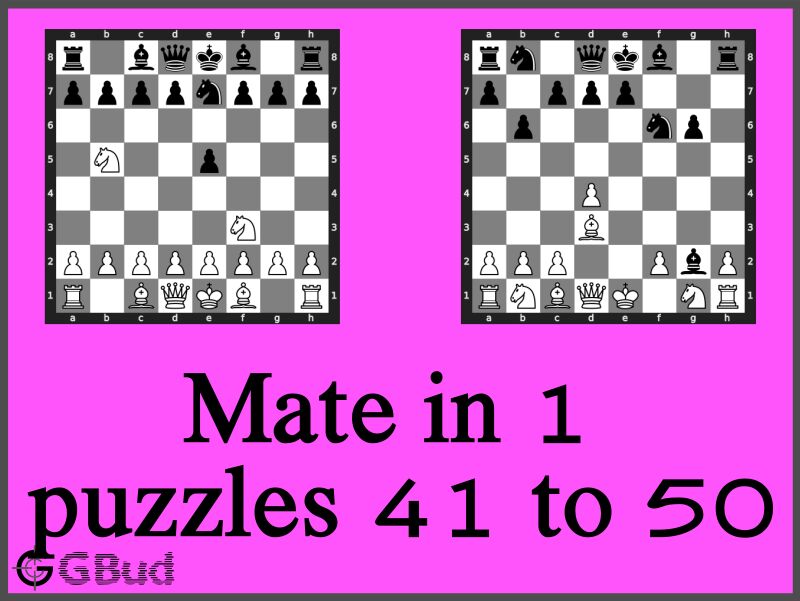Mate in 1 Chess Puzzle: You May Not Solve It - video Dailymotion