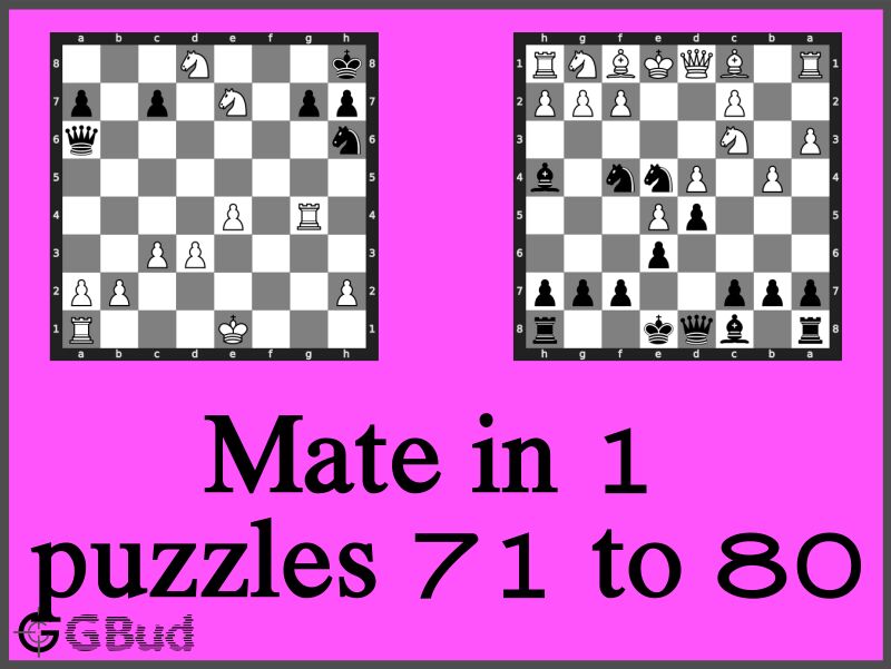 chess - An Easy Mate In 1 - Puzzling Stack Exchange