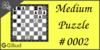 Solve the Medium chess puzzle 2. Check mate in two moves. Train and improve your chess game, strategy and tactics