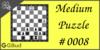 Solve the Medium chess puzzle 8. Avoid losing the queen. Train and improve your chess game, strategy and tactics