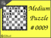 Solve the Medium chess puzzle 9. will you fall into the trap. Train and improve your chess game, strategy and tactics