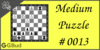 Solve the Medium chess puzzle 13. Gain rook. Train and improve your chess game, strategy and tactics