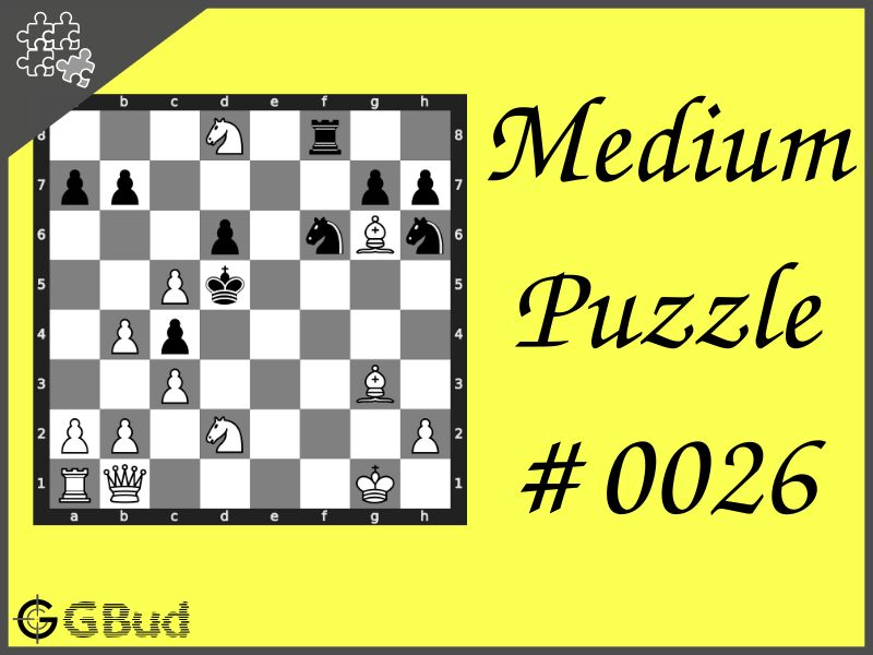 Mate in 1 move puzzles 71 to 80