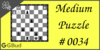 Solve the medium chess puzzle 34. Gain rook. Train and improve your chess game, strategy and tactics